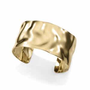 Puls Acero Rígida Ip Dorado Sra Fashion