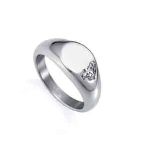 Anillo Acero Sello Sr Fashion