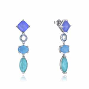 Pend Plata De Ley Baño Rodio Cris Sra Jewels