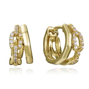 Pend Plata De Ley Baño Oro Circ Sra Jewels