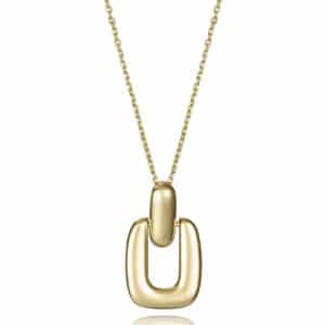 Collar Plata De Ley Baño Oro Sra Jewels