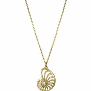 Collar Plata De Ley Baño Oro Circ Sra Jewels