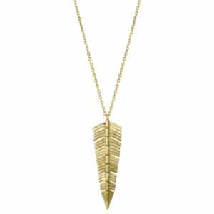Collar Plata De Ley Baño Oro Sra Jewels