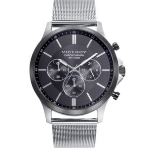 Crono Acero Ip Gris Brazalete Sr Va