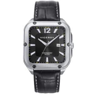 Reloj Viceroy  Acero Ip Negro Correa