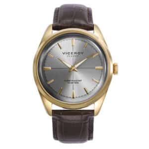 Reloj Acero Ip Dorado Correa Sr Va