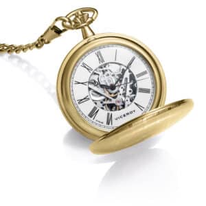 Reloj Bolsillo Ip Dorado Sr Va
