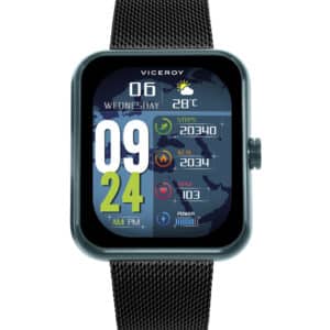 Reloj Smart Aluminio Verde Brazalete Sr Va