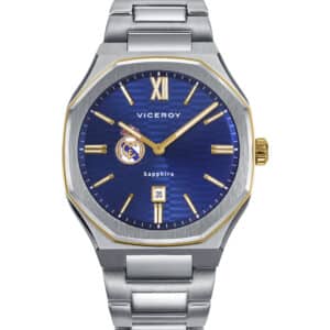 Reloj Acero Ip Dorado Brazalete Sr Va R.madrid