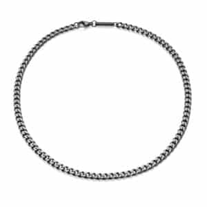 Collar De Acero Cadena Simple Sñr Fsn