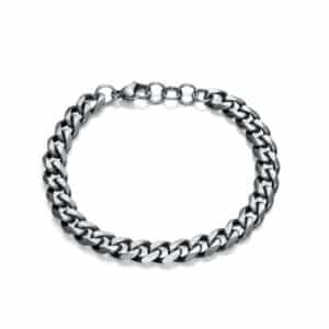 Pulsera De Acero Cadena Simple Sñr Fashn
