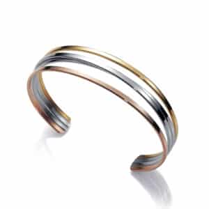 Pulsera Esclava 3 Tonos Sra Fn