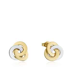 Pendientes  Acero E Ip Dorado Sra