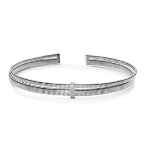 Collar doble de acero colección Laura Escanes tubogas