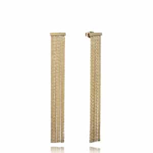 Pend Acero Ip Dorado Cortina Sra Fashion