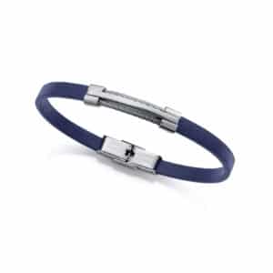 Puls Acero Piel Azul Sr Fashion