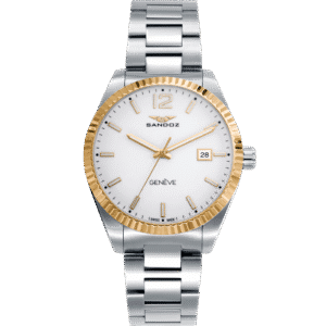 Reloj Acero Ip Dorado Brazalete Sr Sa