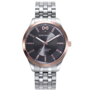 Reloj Acero Ip Rosa Brazalete Sr Mm