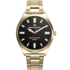 Reloj Acero Ip Dorado Brazalete Sr Mm
