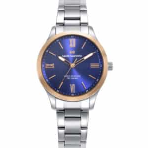 Reloj Acero Ip Rosa Brazalete Sra Mm