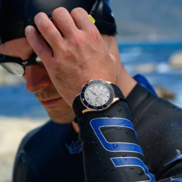 Reloj Claude Bernard Aquarider Chronograph 10252 37RNGCA GRN - Imagen 3