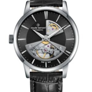 Reloj Claude Bernard Classic Automatic Open Heart 85017 3 NIN2