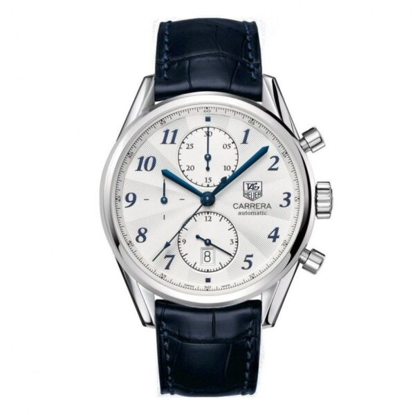 Tag Heuer Carrera Heritage Caballero Esfera Plateada cas211.fc6292