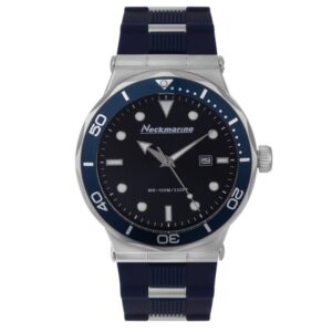 Reloj de acero para hombre de color azul - Neckmarine - NKM4203M05