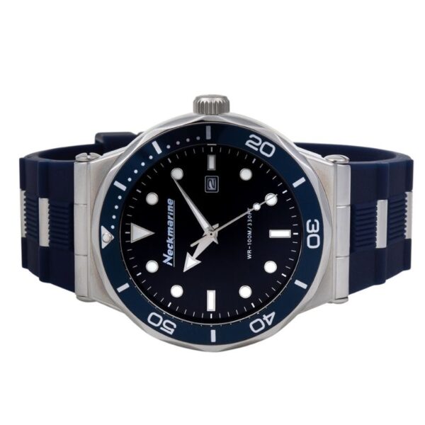 Reloj de acero para hombre de color azul - Neckmarine - NKM4203M05 - Imagen 3
