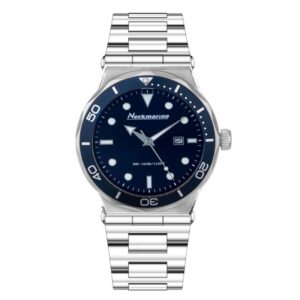 Reloj de acero para hombre de color azul - Neckmarine - NKM4203M05M
