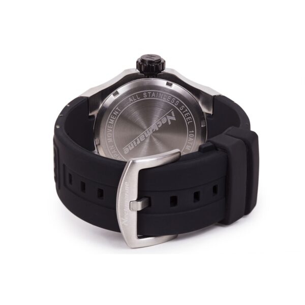 Reloj de hombre de acero de color negro - Neckmarine - NKM435L02 - Imagen 2