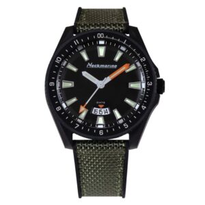 Reloj de bio base carbono unisex de color verde - Pulsera de caucho