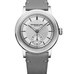 Reloj Raymond Weil millesime Small Seconds 35 mm, silver dial 2130-STC-65001
