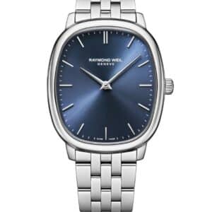 Reloj Raymond Weil Toccata Heritage 33 x 38 mm, esfera azul 2280-ST-50001