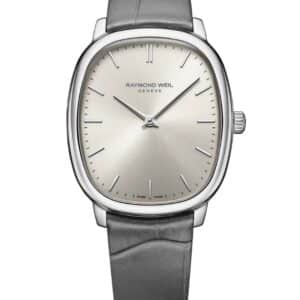 Reloj Raymond Weil Toccata 2280-STC-64001  33 x 38 mm, esfera plateada antigua