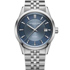 Reloj Raymond Weil freelancer date 38 mm, blue dial 2771-ST-50051