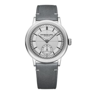 Reloj Raymond Weil millesime Small Seconds 39 mm, silver dial 2930-STC-65001