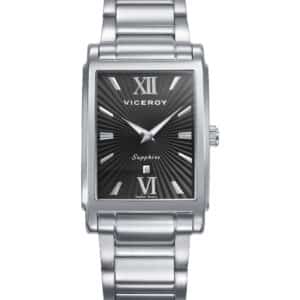 Reloj caja de acero 5 Atm, brazalete de acero, movimiento cuarzo Suizo, Swiss made