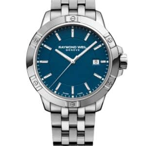 Reloj Raymond Weil tango Classic 41 mm, blue dial 8160-ST-50041