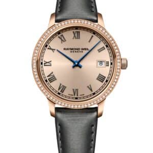 Reloj Raymond Weil toccata classic 34 mm, rosé dial 5385-C5S-00859