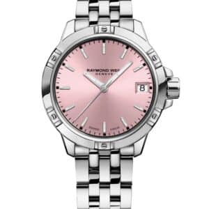 Reloj Raymond Weil tango Classic 30 mm, pink dial 5960-ST-80001