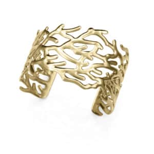 Puls Acero Ip Dorado Rigida Sra Fashion