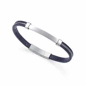 Puls Acero Piel Azul Sr Fashion