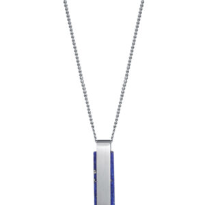 Collar Acero Piedra Nat Sr Fashion