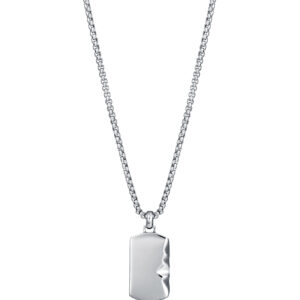 Collar Acero  Placa Sr Fashion