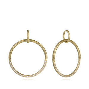 Pend Acero Ip Dorado Circ Sra Fashion