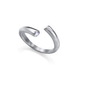 Anillo Acero Circ Sra Fashion