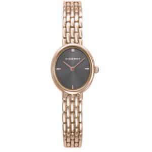 Reloj Viceroy  de mujer en acero Ip rosa con esfera gris y movimiento de cuarzo