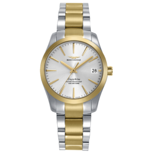 Reloj Acero Ip Dorado Brazalete Sra Sa