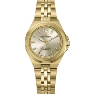 Reloj Acero Ip Dorado Brazalete Sra Mm